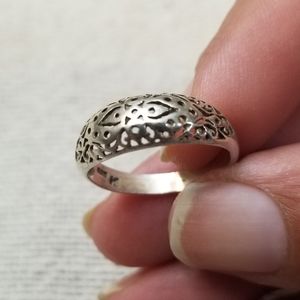 Vintage Sterling Silver Ring Stamped 925